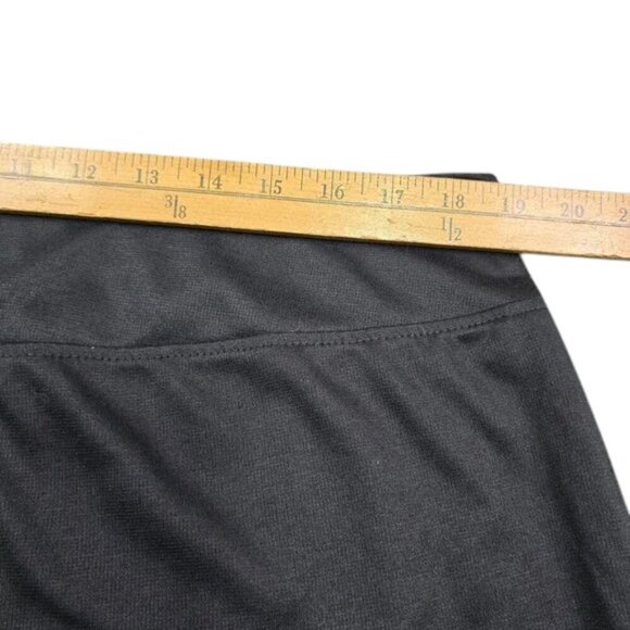 Z Studio Yoga Pants Womens 2X Black Stretch Straight Leg Plus Size Activewear - Picture 6 of 13